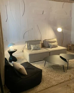TIBRO 4 personers Modulsofasæt Lys Beige