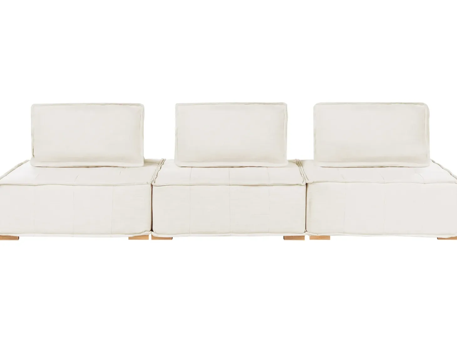 TIBRO 3 personers Modulsofa Cremehvid