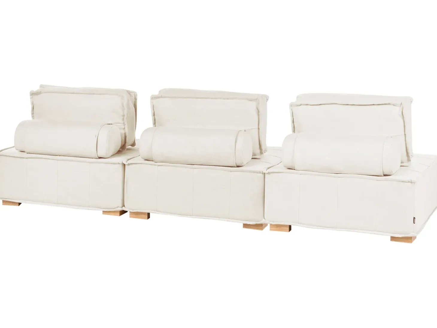 TIBRO 3 personers Modulsofa Cremehvid
