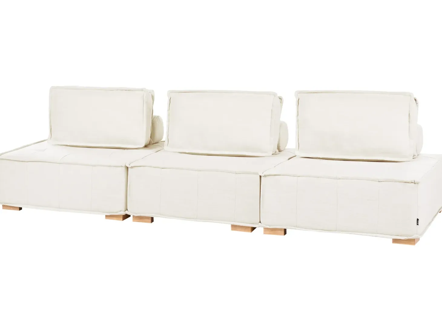 TIBRO 3 personers Modulsofa Cremehvid