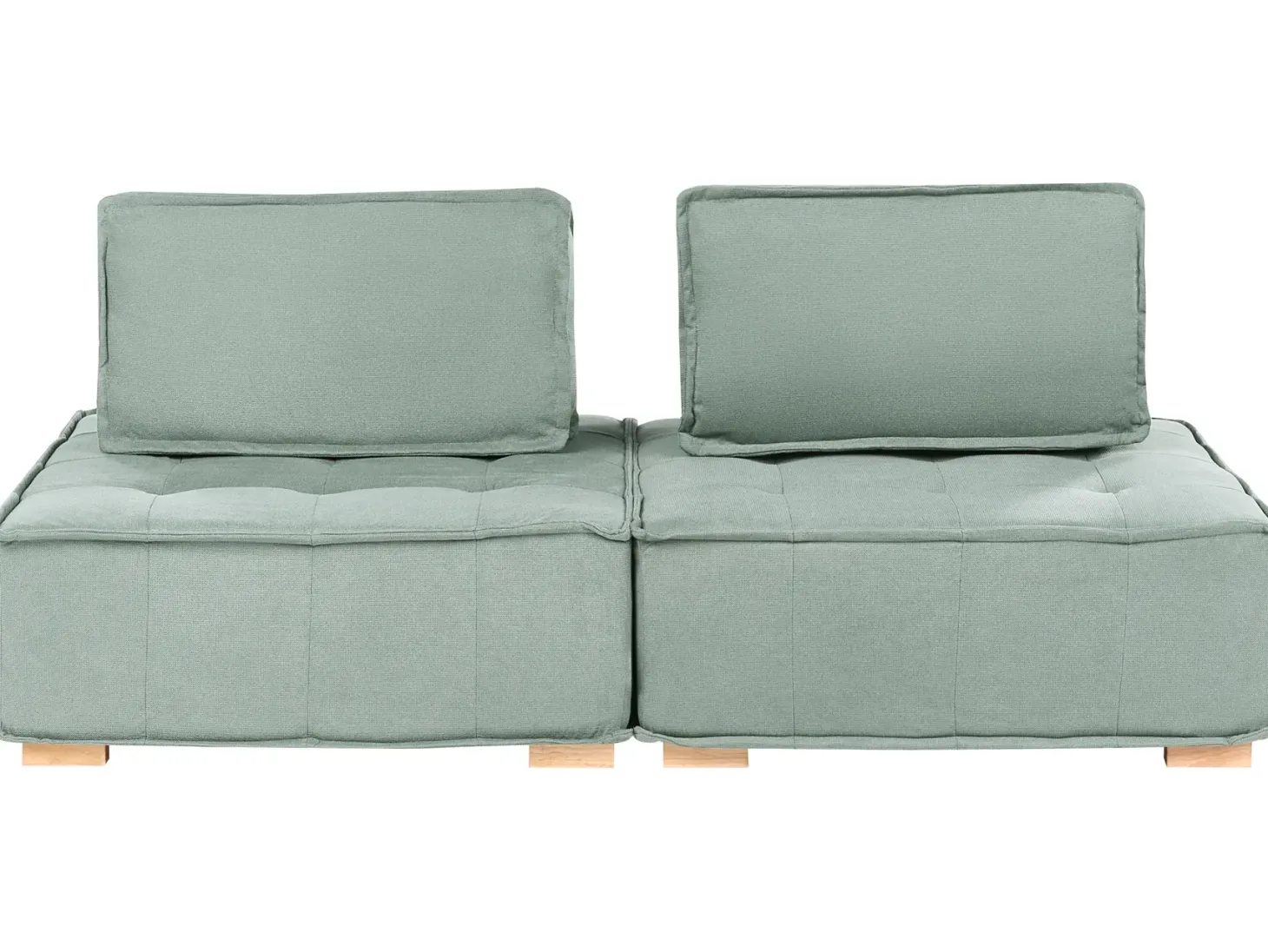 TIBRO 2 personers Modulsofa Lysegrøn