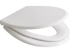 Toiletbræt FAGNANO Soft close 2 i 1 Duroplast Hvid