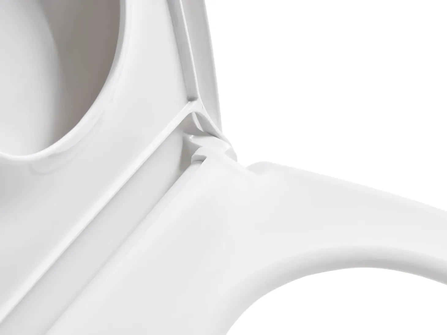 Toiletbræt FAGNANO Soft close 2 i 1 Duroplast Hvid