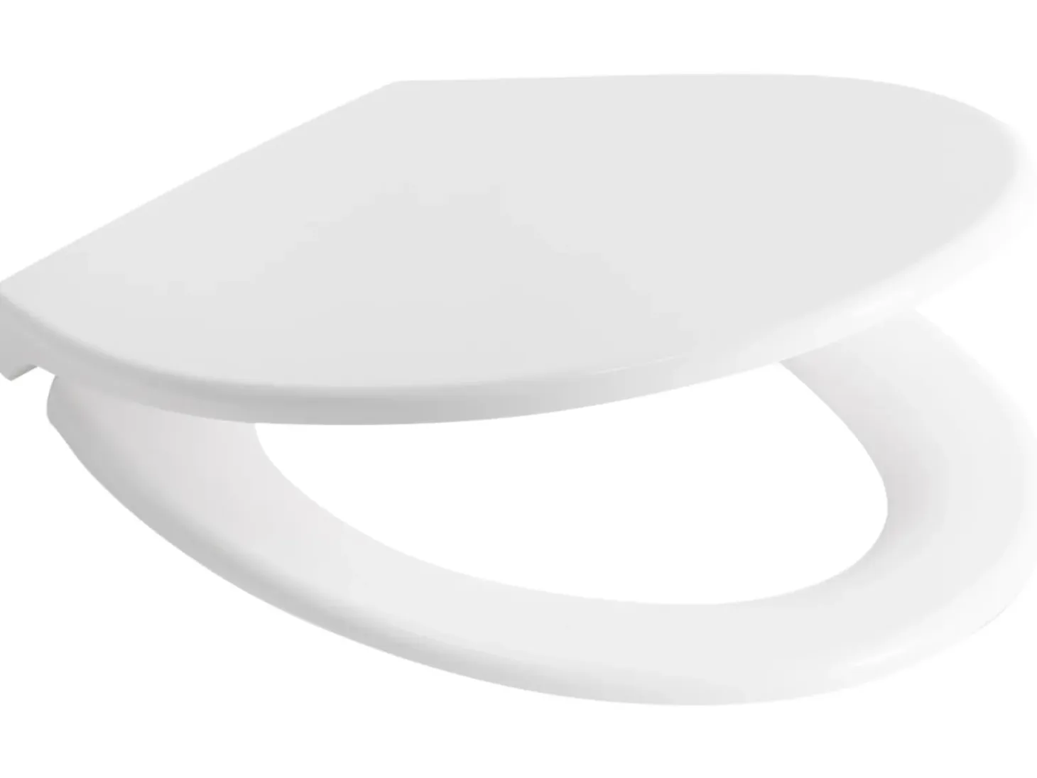 Toiletbræt PAPURI Soft close Duroplast Hvid