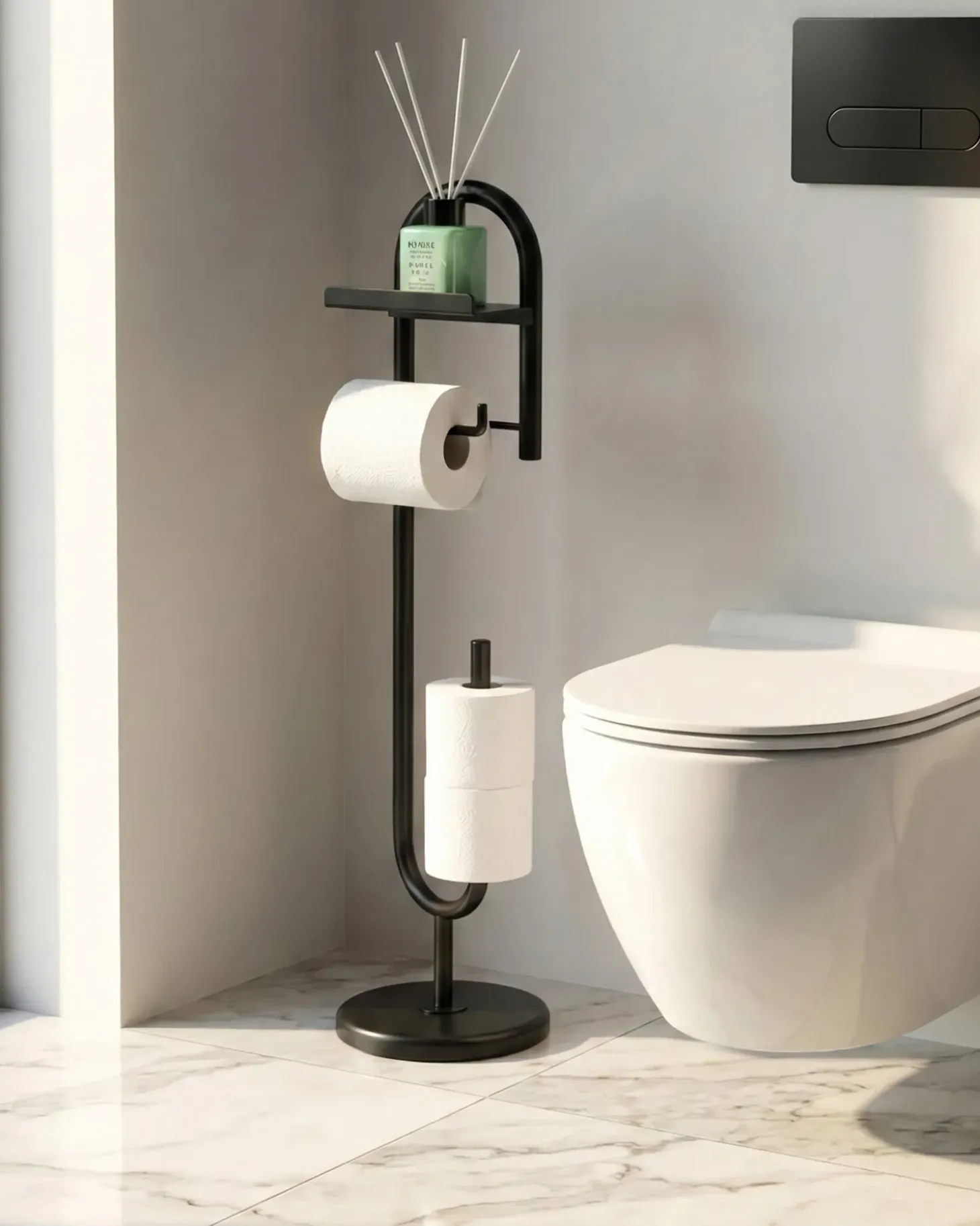 Toiletpapirholder TAPAKUMA Metal Sort