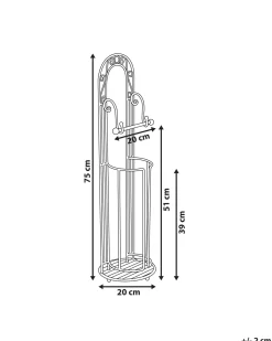 Toiletpapirholder TEMUCO Metal Sort