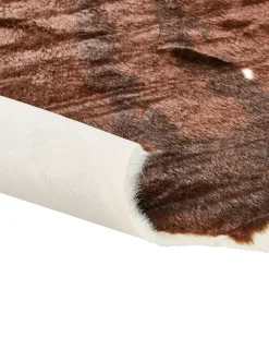 Tæppe af imiteret koskind BOGONG Brun 150 x 200 cm