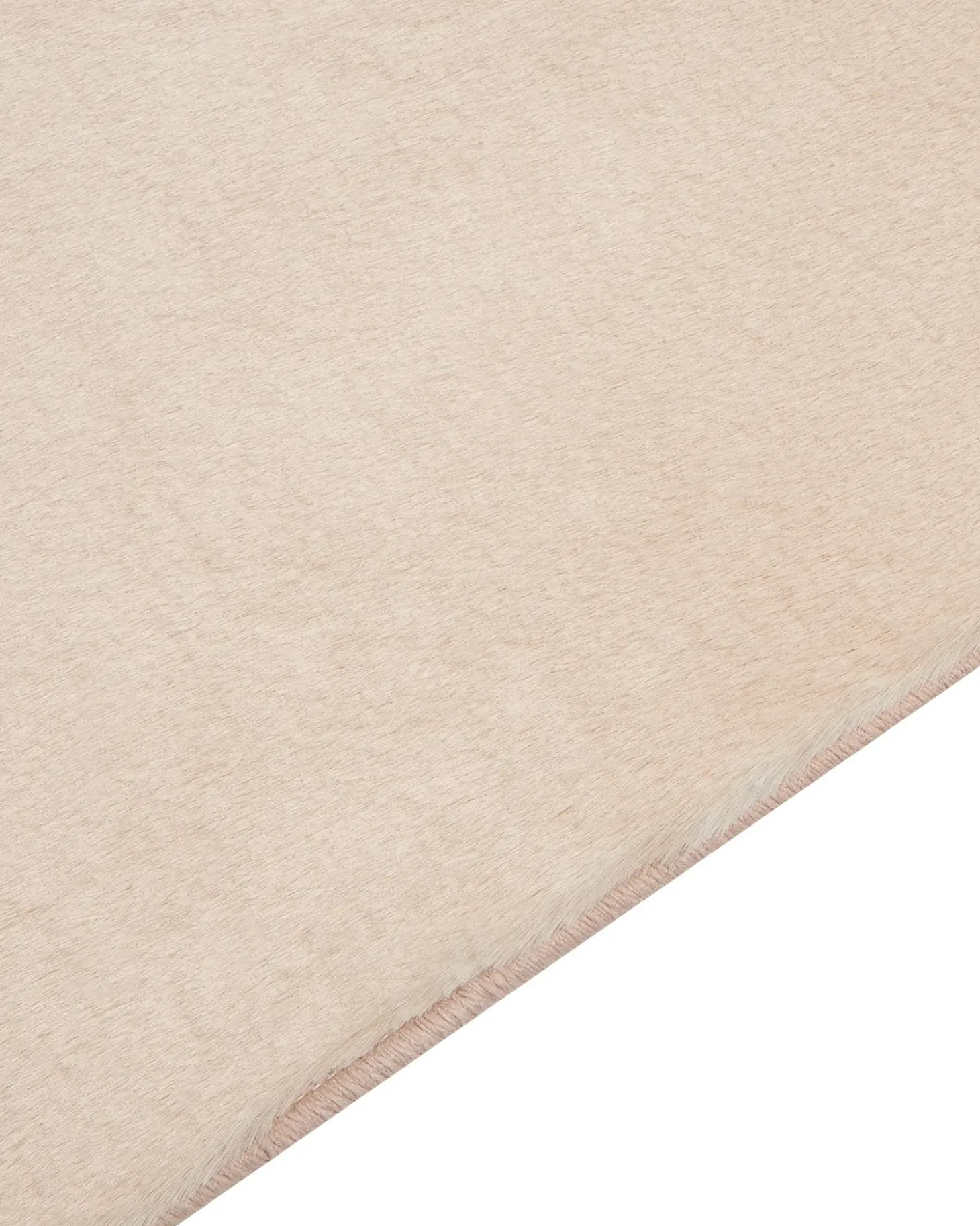Tæppe af kunstpels MIRPUR Beige 80 x 150 cm