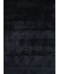 Tæppe af kunstpels MIRPUR Sort 160 x 230 cm