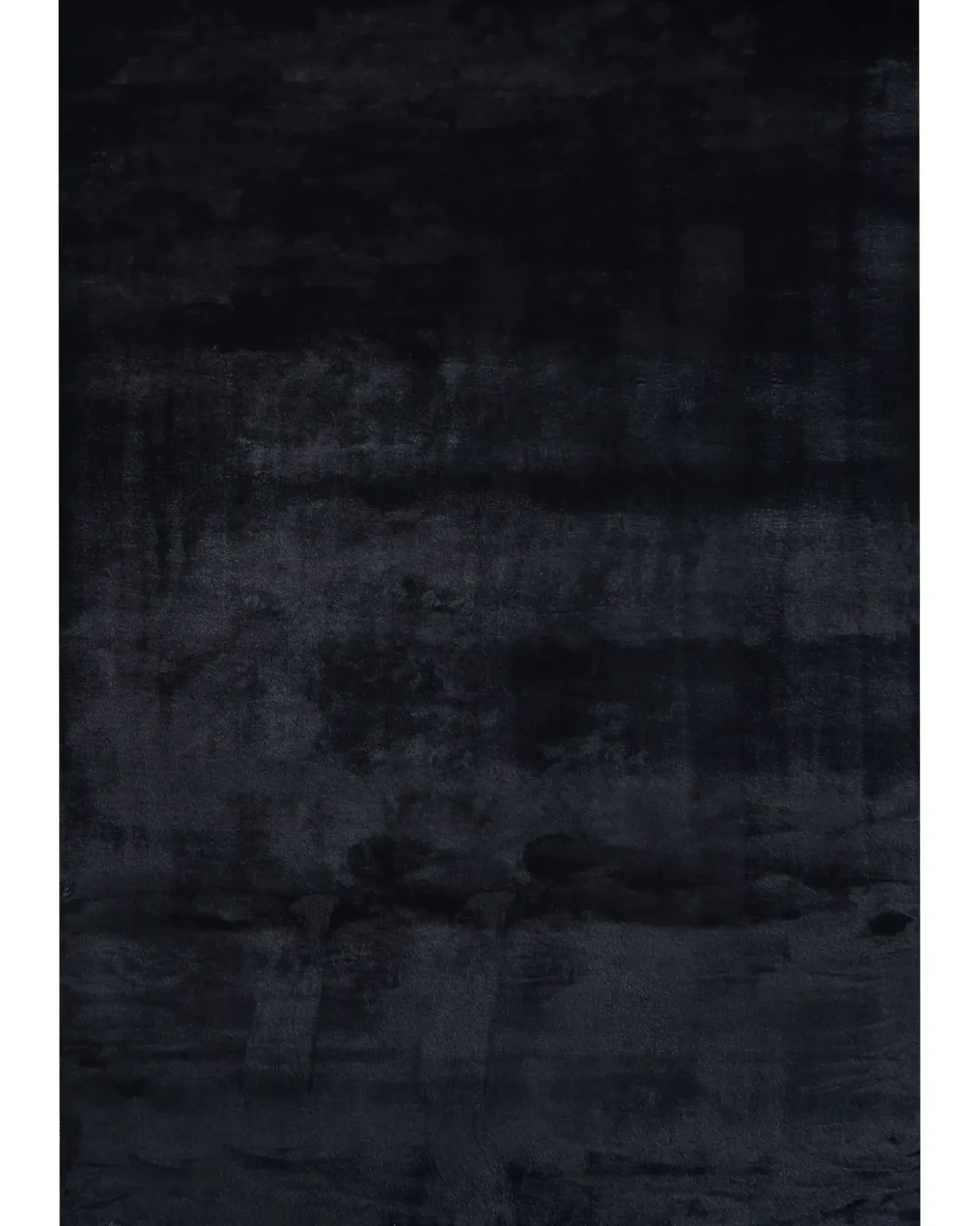 Tæppe af kunstpels MIRPUR Sort 160 x 230 cm