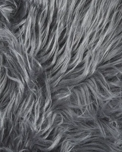 Tæppe af kunstpels MUNGO Grå 63 x 95 cm