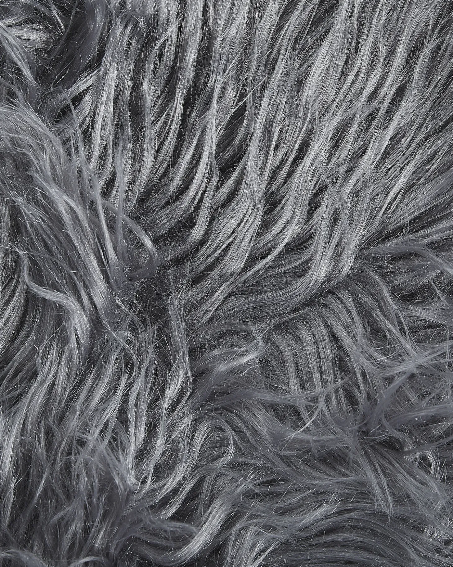 Tæppe af kunstpels MUNGO Grå 63 x 95 cm
