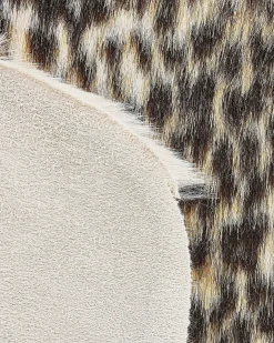 Tæppe af kunstpels NAMBUNG Beige 60 x 90 cm
