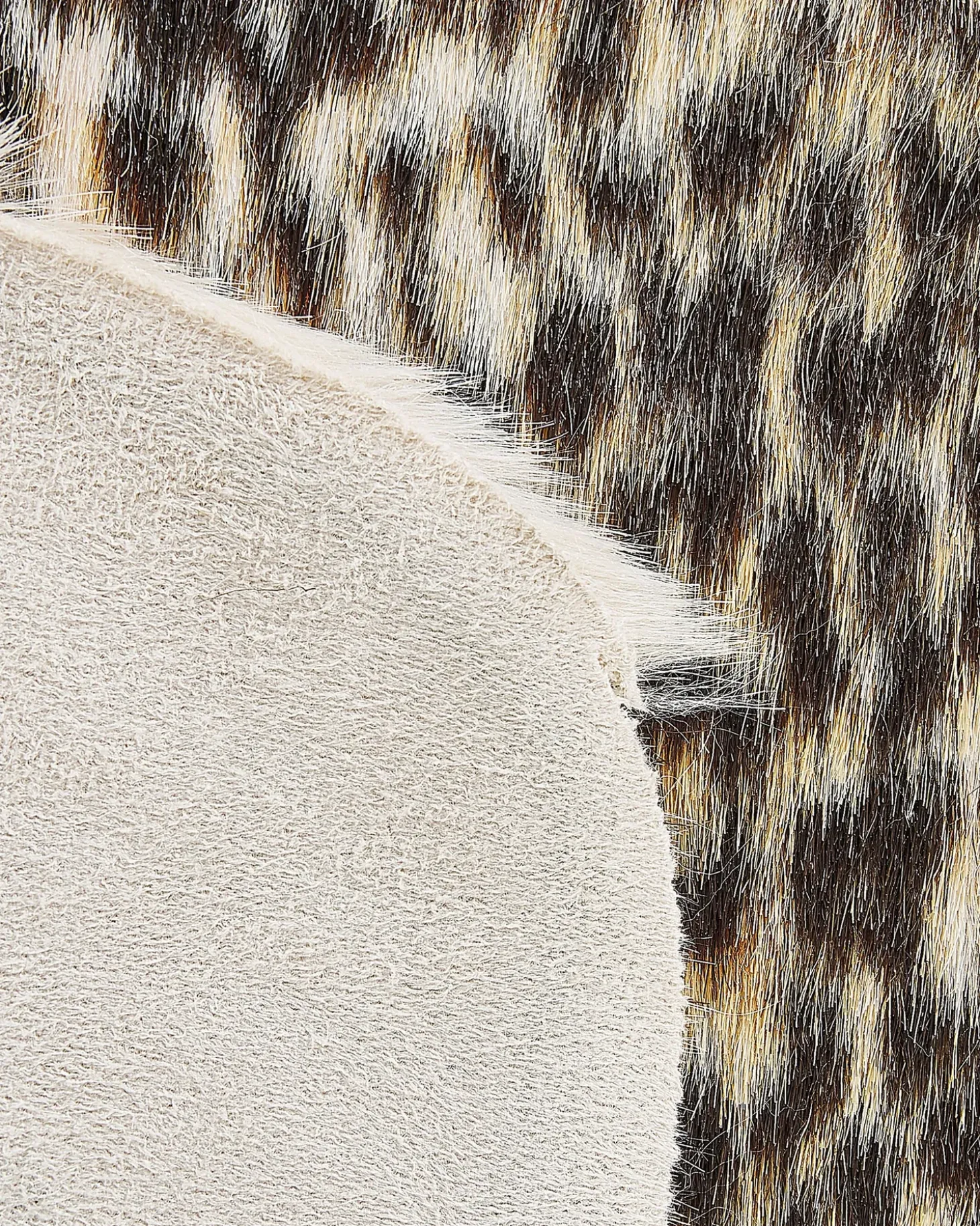 Tæppe af kunstpels NAMBUNG Beige 60 x 90 cm