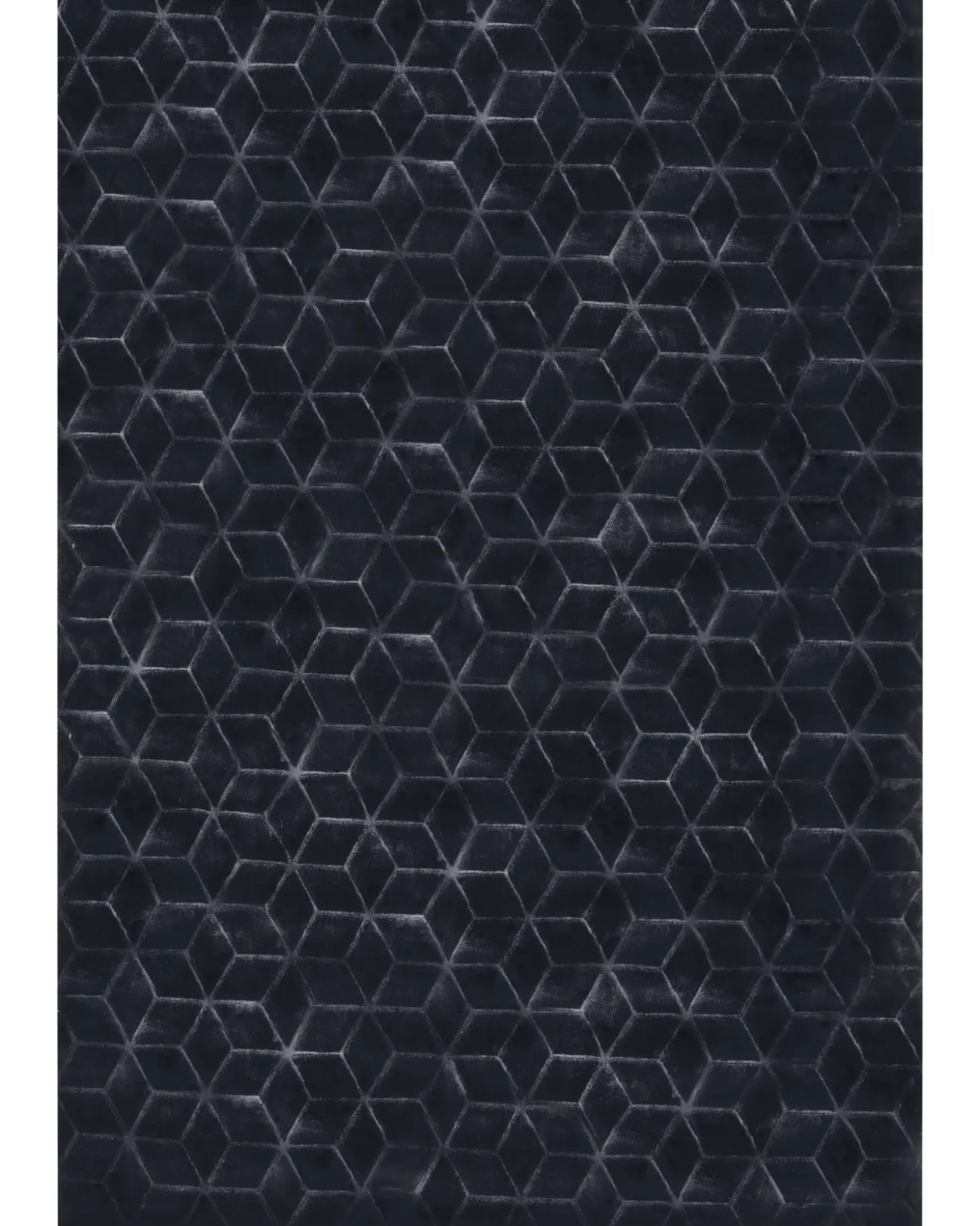 Tæppe af kunstpels THATTA Sort 160 x 230 cm