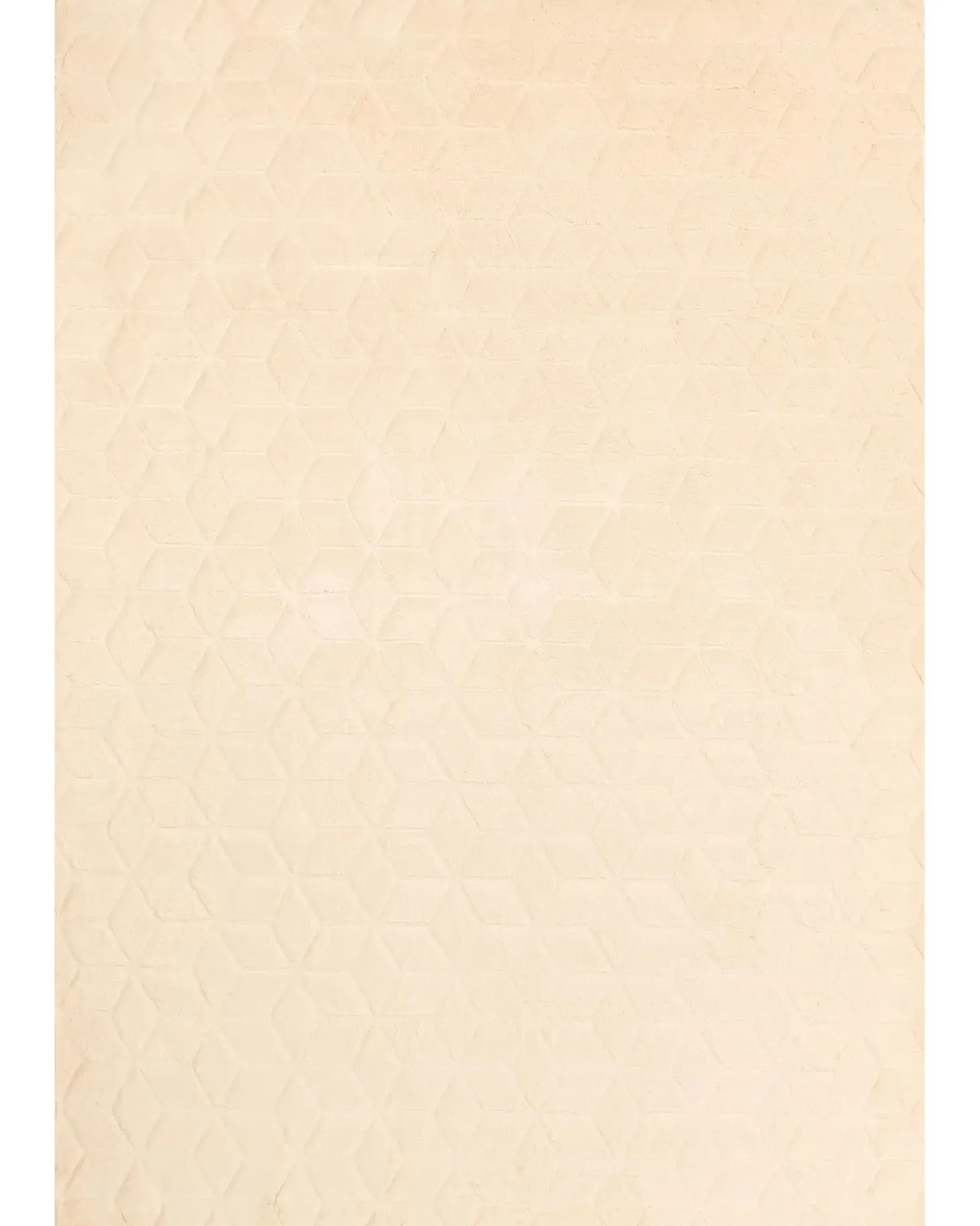 Tæppe af kunstpels THATTA Beige 160 x 230 cm