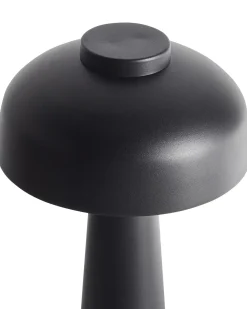 Trådløs LED-bordlampe AGUSAN Med dæmpning Metal Sort