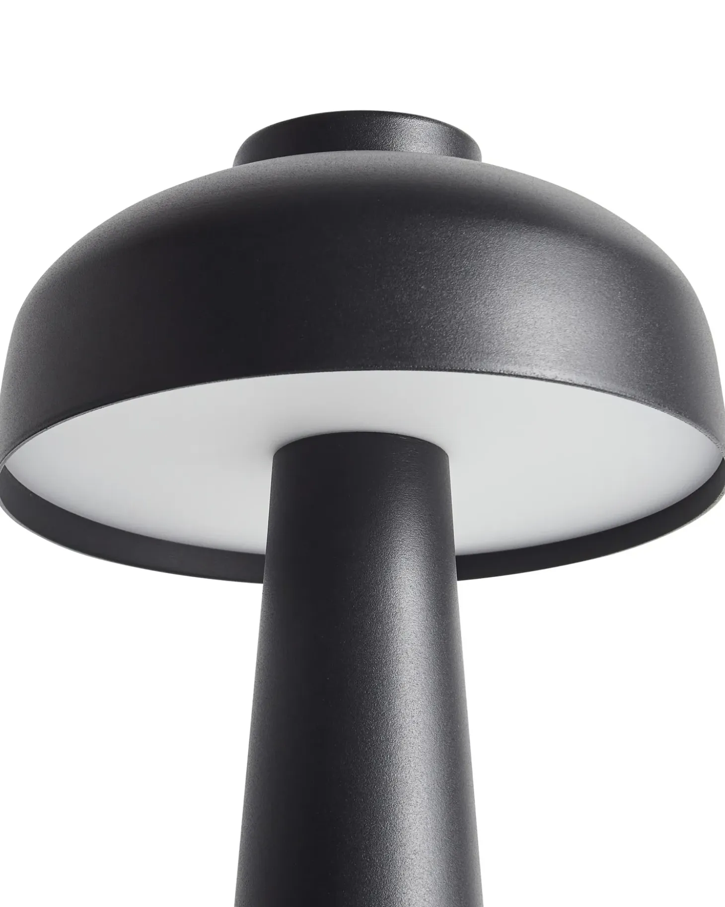 Trådløs LED-bordlampe AGUSAN Med dæmpning Metal Sort