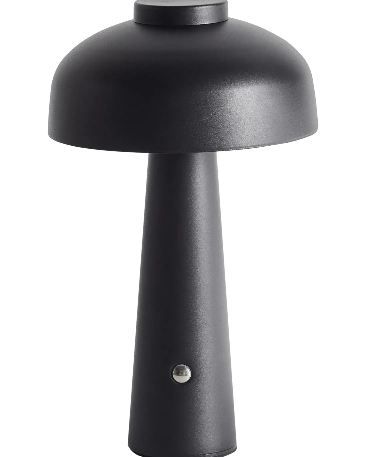 Trådløs LED-bordlampe AGUSAN Med dæmpning Metal Sort