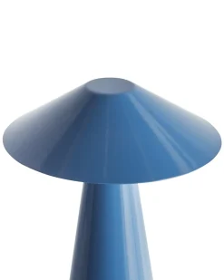 Trådløs LED-bordlampe APAYAO Med dæmpning Metal Blå