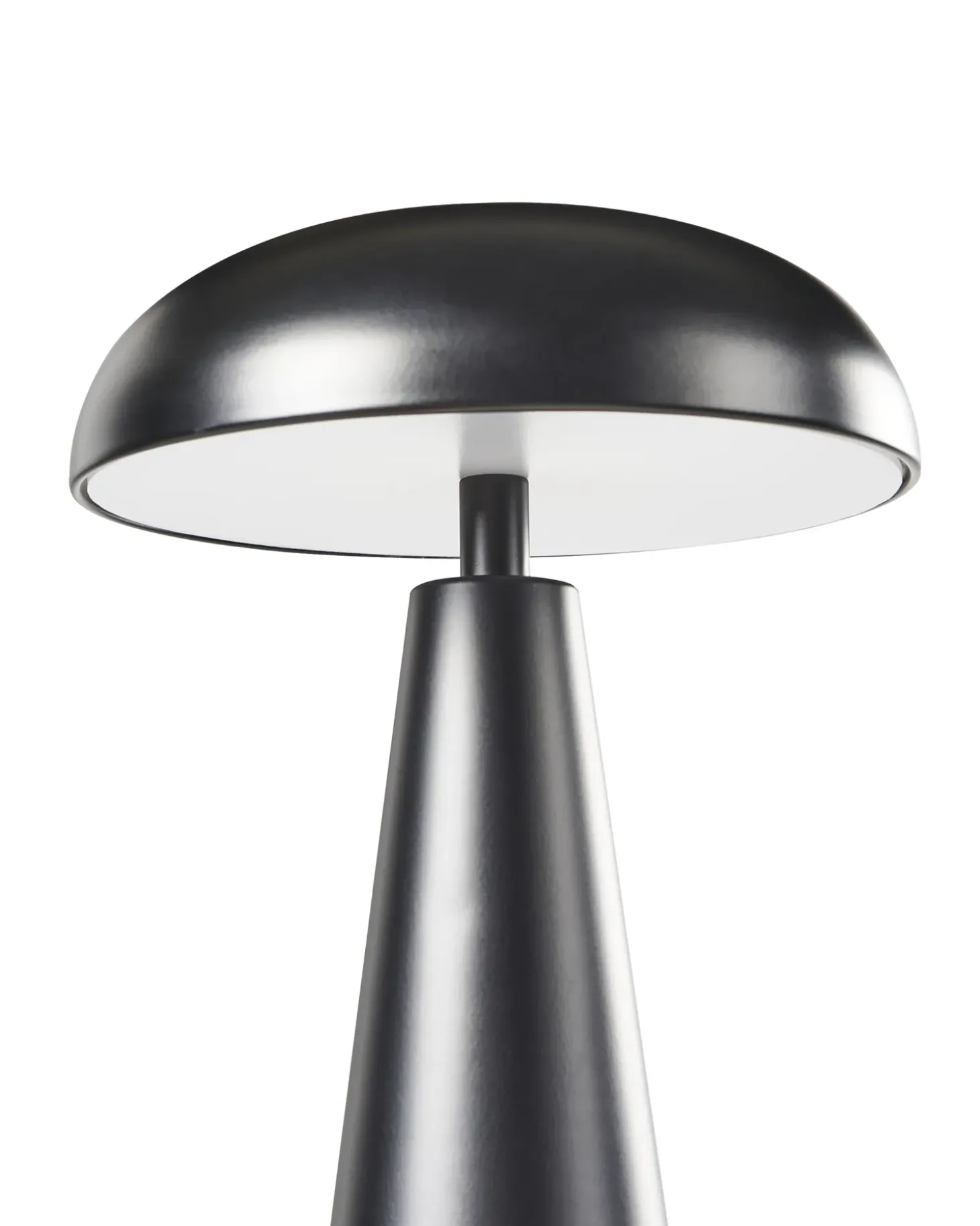 Trådløs LED-bordlampe BOCONO Med dæmpning Metal Sort