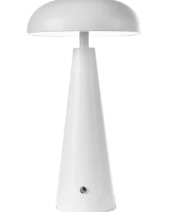 Trådløs LED-bordlampe BOCONO Med dæmpning Metal Hvid