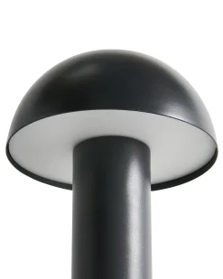 Trådløs LED-bordlampe BOJO Med dæmpning Metal Sort