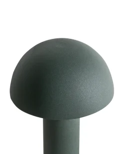 Trådløs LED-bordlampe BOJO Med dæmpning Metal Mørkegrøn