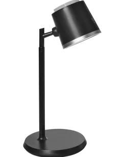 Trådløs LED-bordlampe LIBRA Med dæmpning Sort