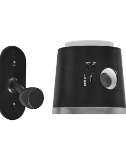 Trådløs LED-bordlampe LIBRA Med dæmpning Sort