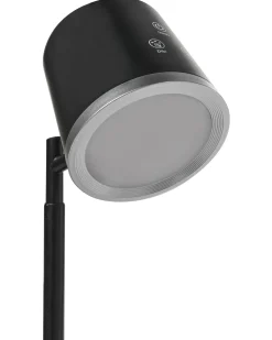 Trådløs LED-bordlampe LIBRA Med dæmpning Sort