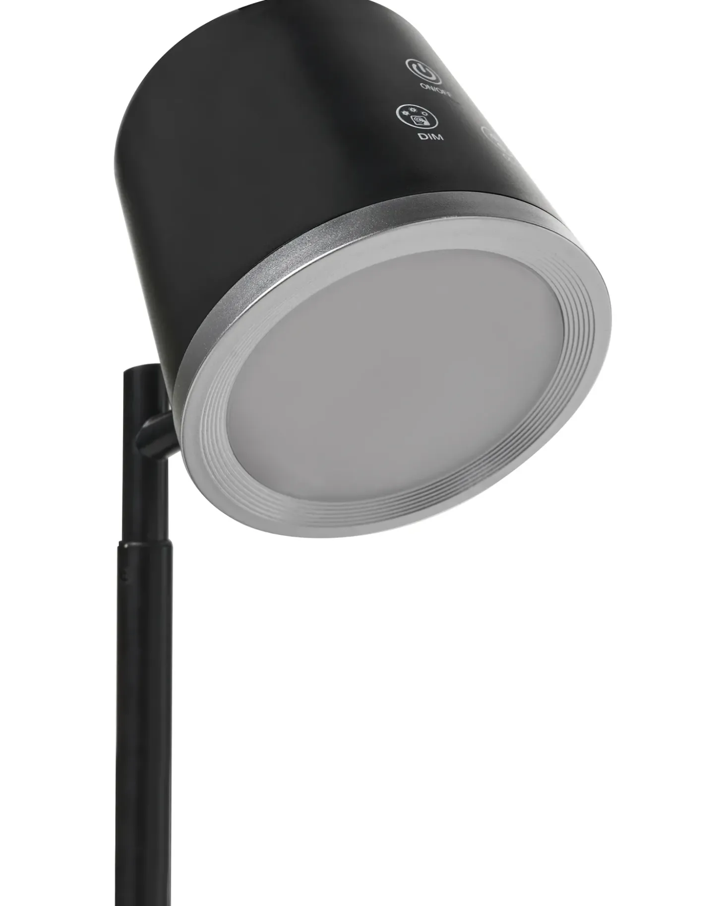 Trådløs LED-bordlampe LIBRA Med dæmpning Sort