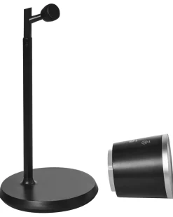 Trådløs LED-bordlampe LIBRA Med dæmpning Sort