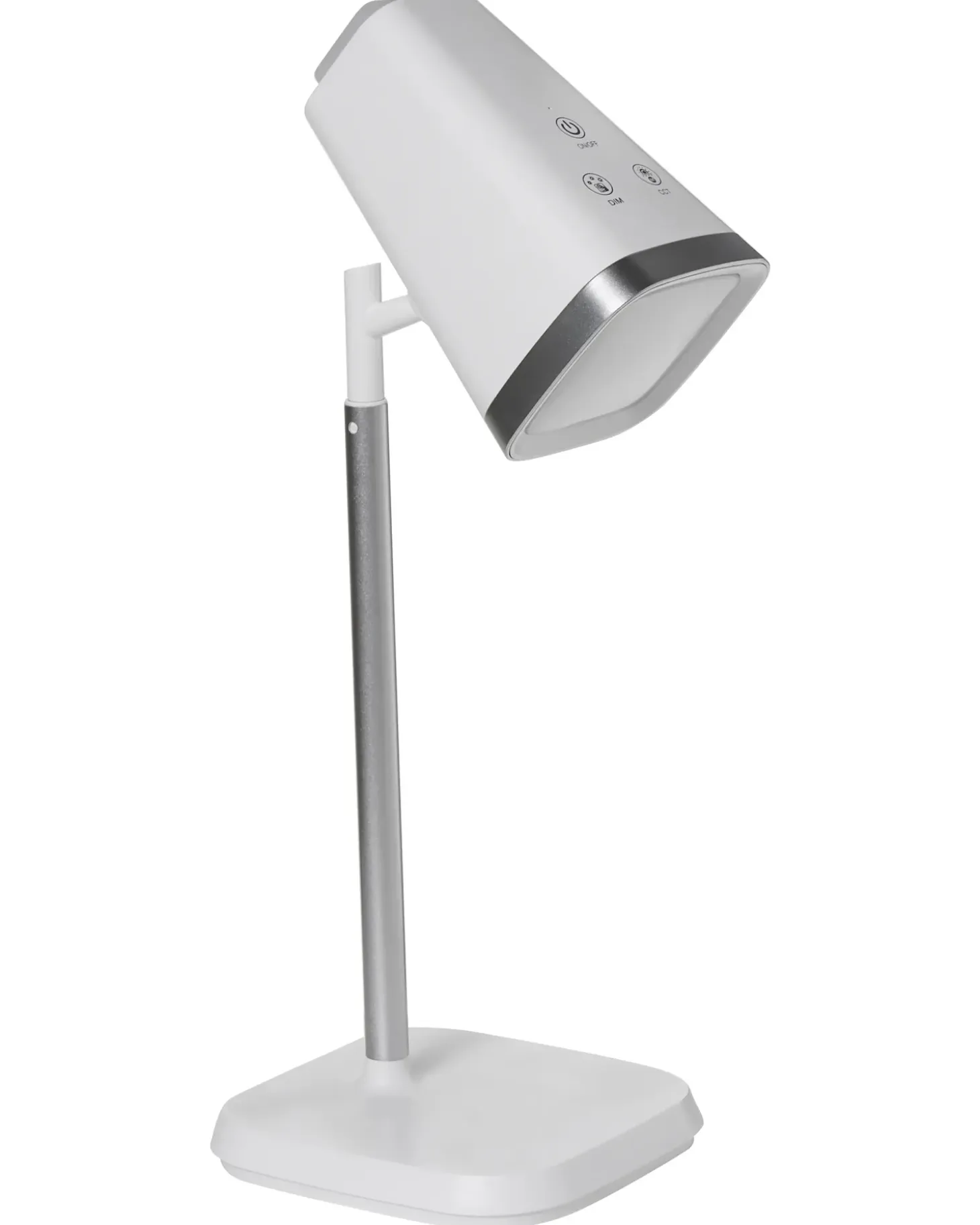 Trådløs LED-bordlampe MUSCA Med dæmpning Hvid