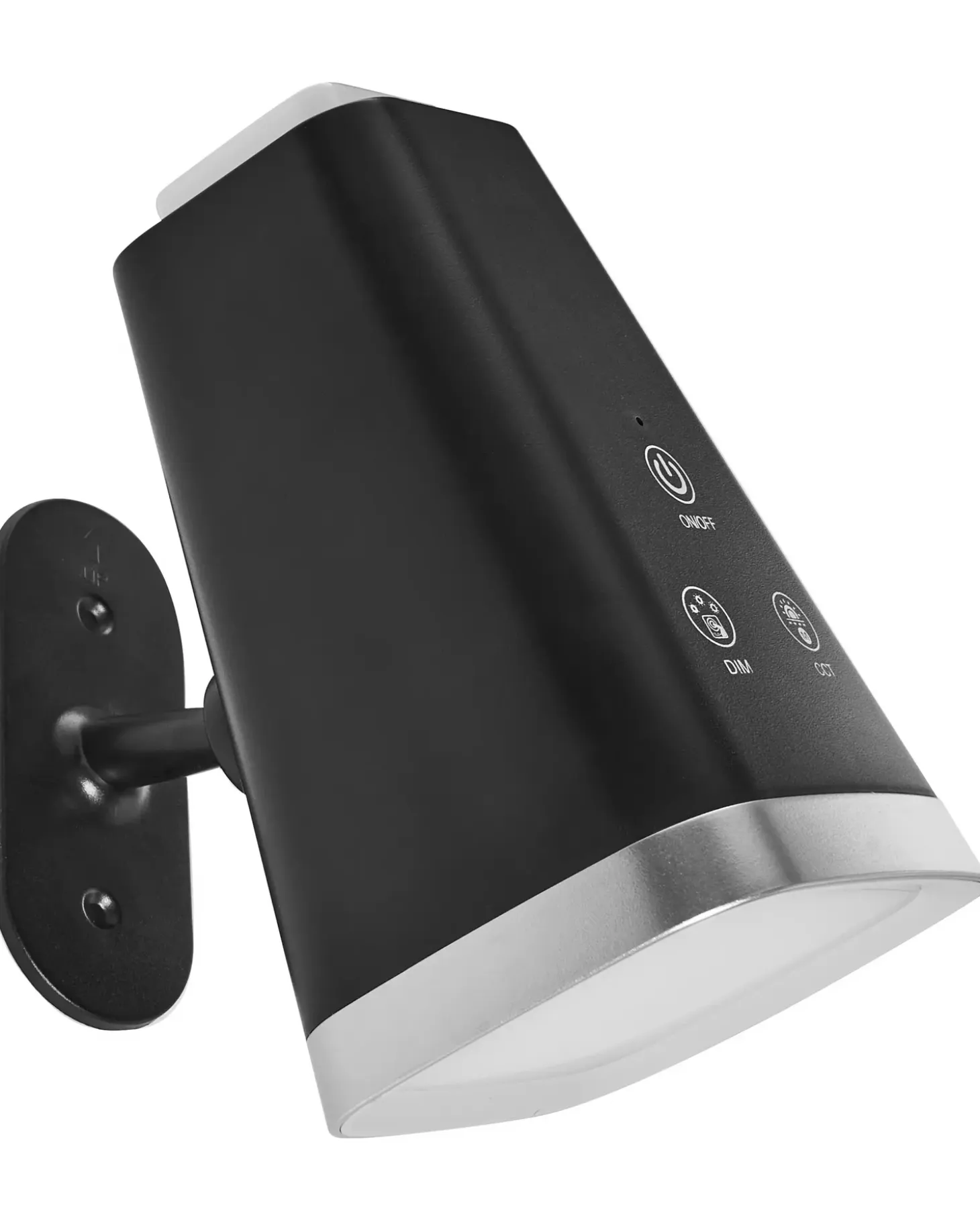 Trådløs LED-bordlampe MUSCA Med dæmpning Sort