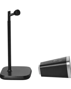 Trådløs LED-bordlampe MUSCA Med dæmpning Sort