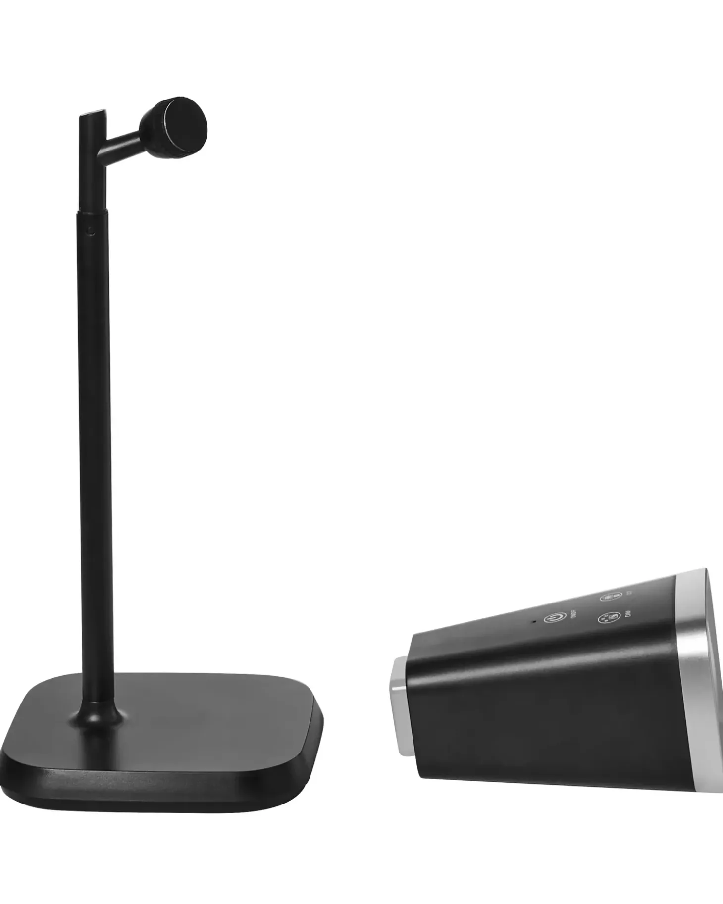 Trådløs LED-bordlampe MUSCA Med dæmpning Sort