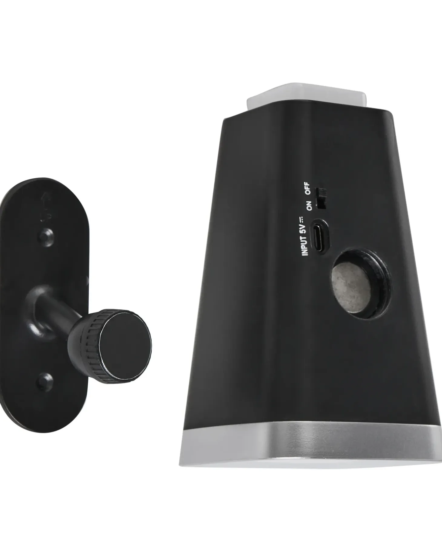 Trådløs LED-bordlampe MUSCA Med dæmpning Sort