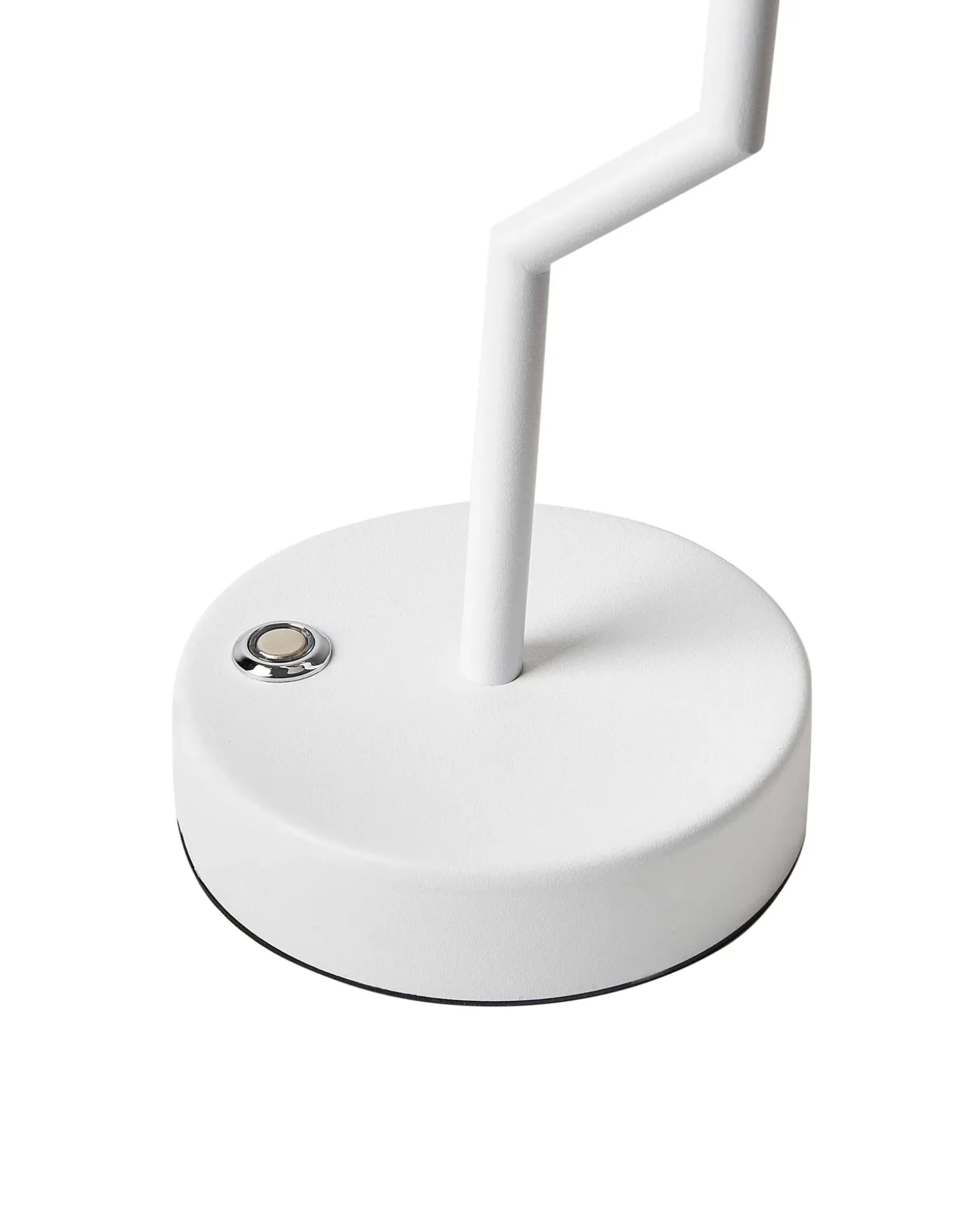 Trådløs LED-bordlampe ALVIELA Med dæmpning Metal Hvid