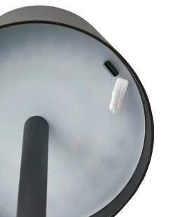 Trådløs LED-bordlampe BACEIRO Med dæmpning Metal Sort