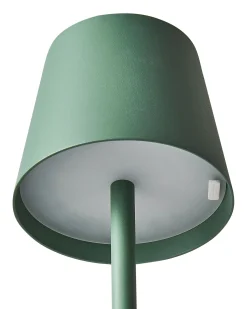 Trådløs LED-bordlampe BACEIRO Med dæmpning Metal Grøn