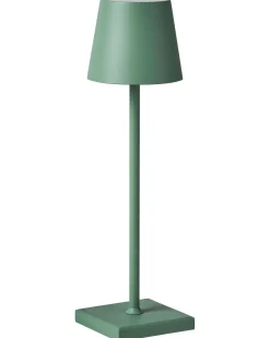 Trådløs LED-bordlampe BACEIRO Med dæmpning Metal Grøn
