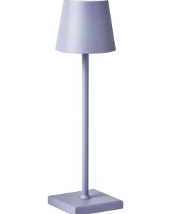 Trådløs LED-bordlampe BACEIRO Metal Lysviolet