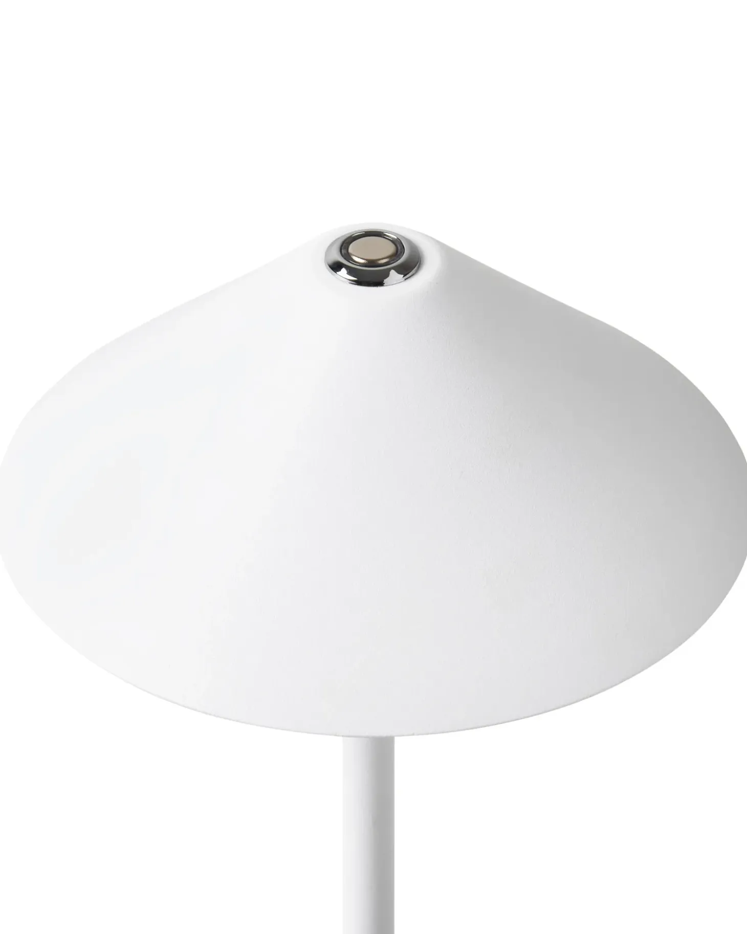 Trådløs LED-bordlampe FRANCOLI Med dæmpning Metal Hvid