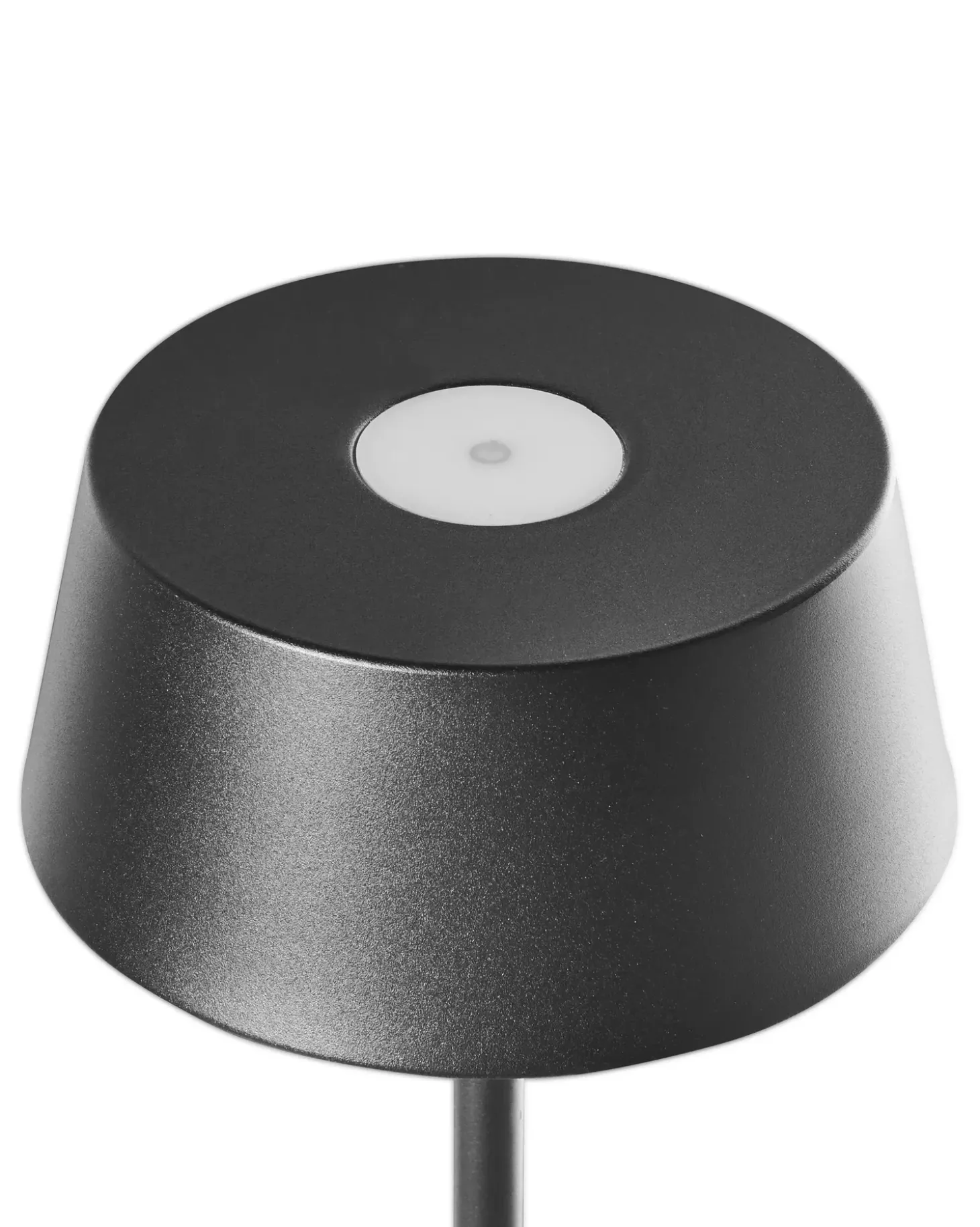 Trådløs LED-bordlampe GUDER Med dæmpning Metal Sort