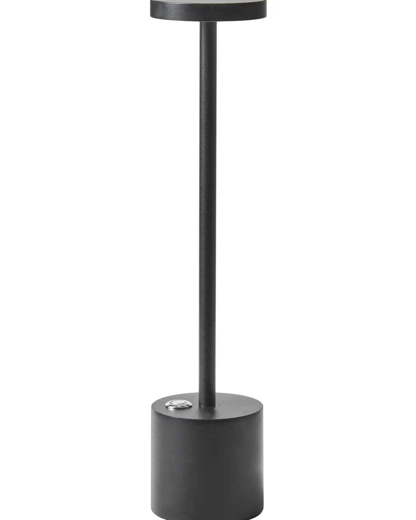Trådløs LED-bordlampe LIZANDRO Med dæmpning Metal Sort