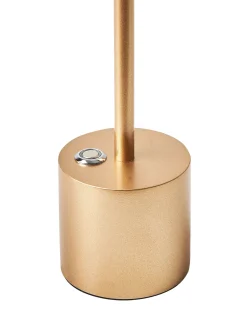 Trådløs LED-bordlampe LIZANDRO Med dæmpning Metal Guld