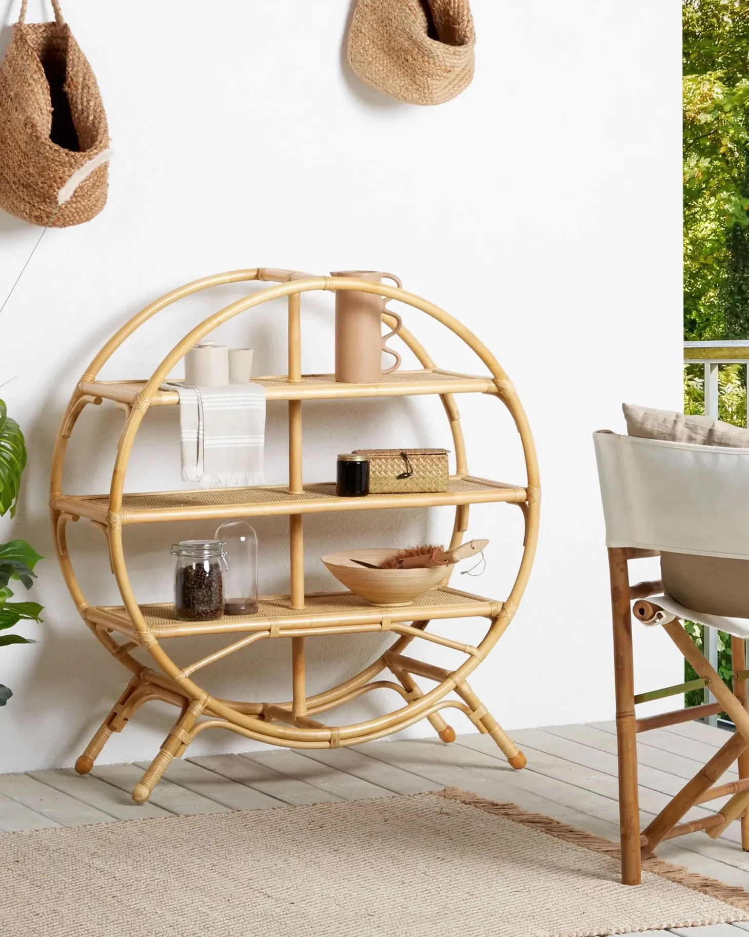 TUVALU II Rattan 109 cm Naturlig