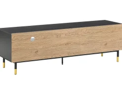 TV-bord ABILEN Brun/sort