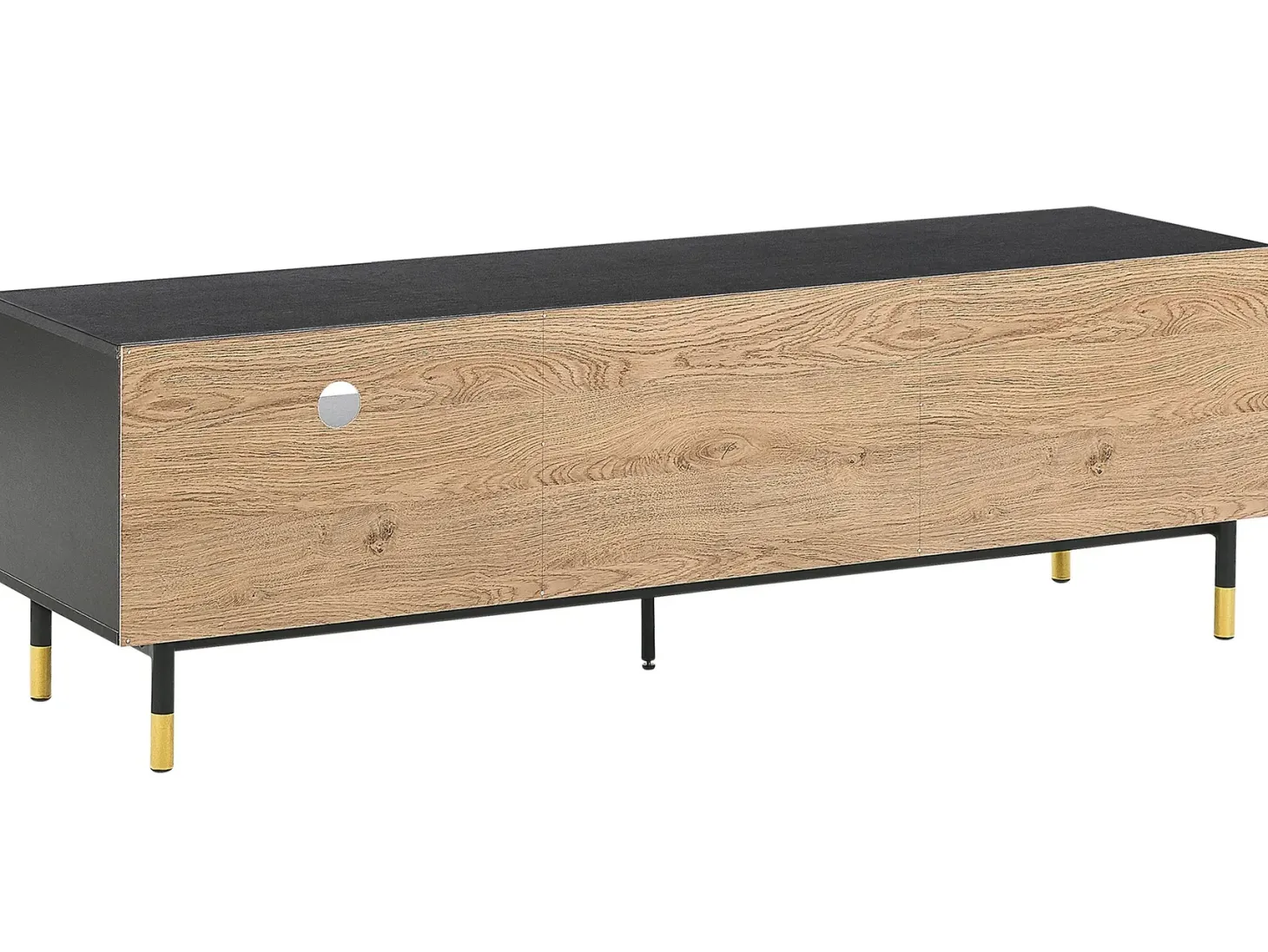 TV-bord ABILEN Brun/sort